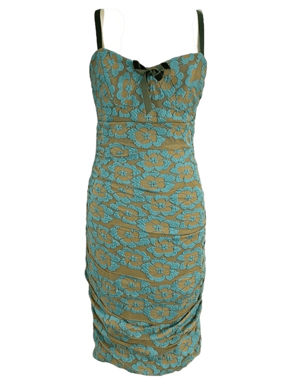 Vintage Betsey Johnson Lace Midi Slip Dress 10